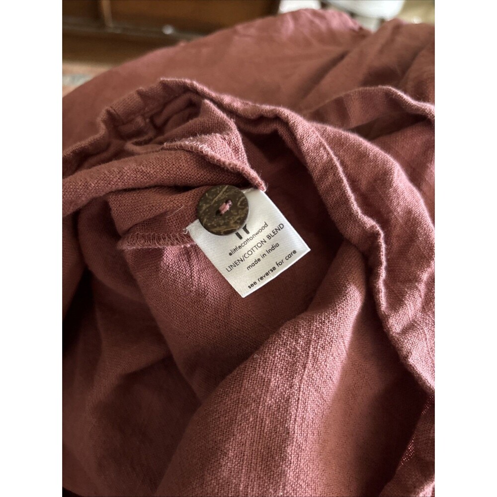 Little Cottonwood Dress Linen Cotton w/Pockets XXL Prairie Cottage - Picture 6 of 6